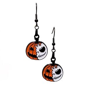 NEW Nightmare Before Christmas Jack Skellington Dangle Earri…